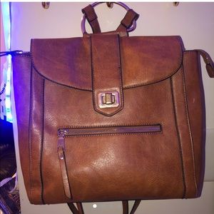 VEGAN LEATHER MINI BACKPACK